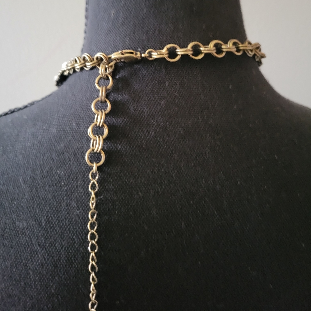 Baublebar Multi-Color Rhinestone Statement Neckla… - image 3